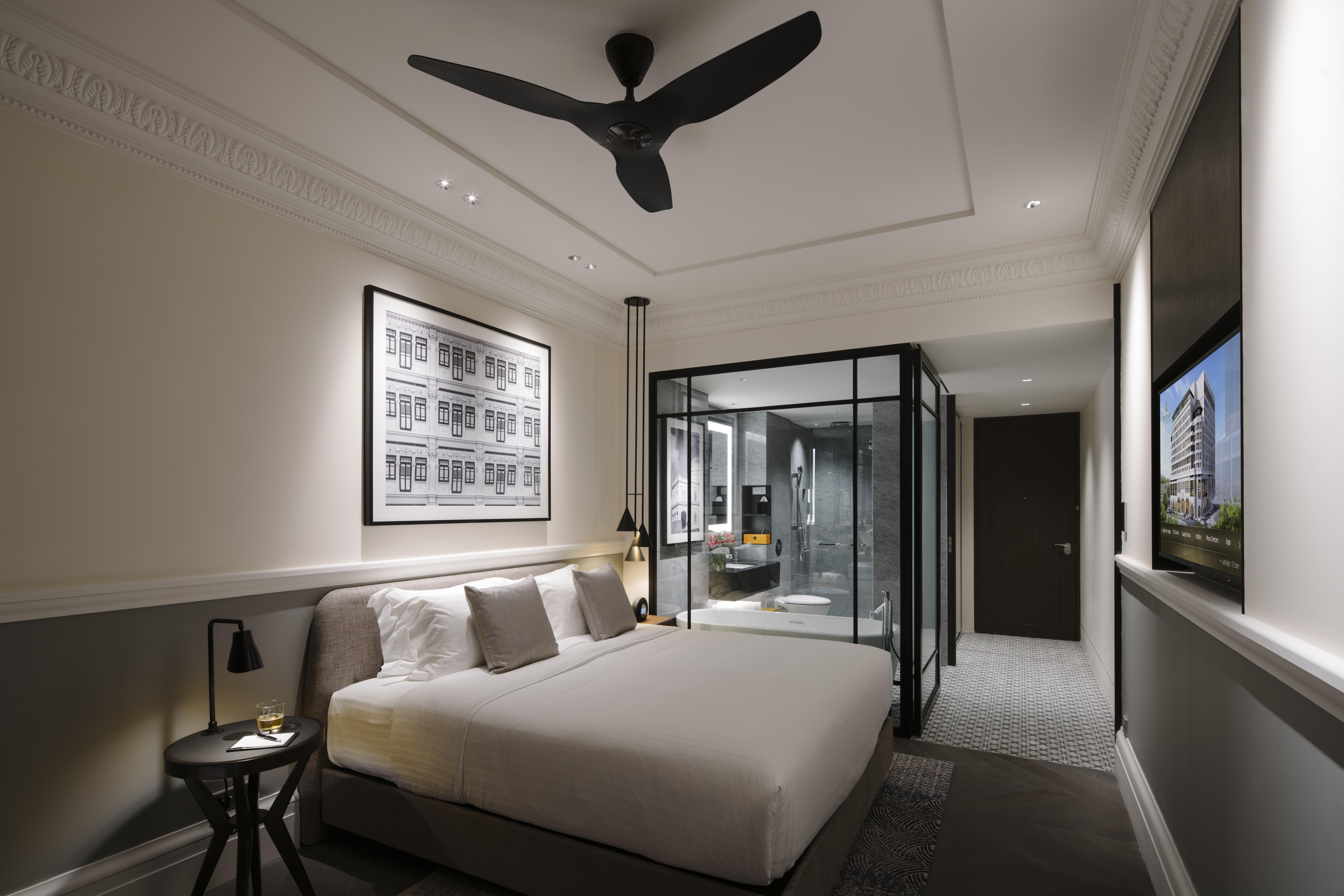 Grand Park City Hall Singapore Exterior photo A bedroom at the hotel