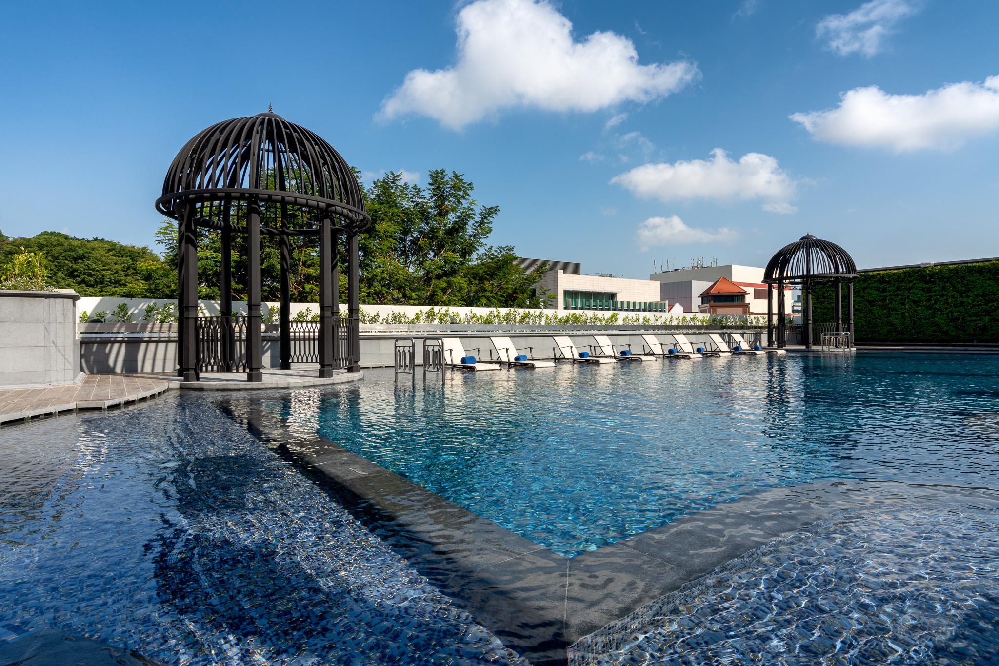 Grand Park City Hall Singapore Exterior photo The swimming pool at The Park, Hyderabad