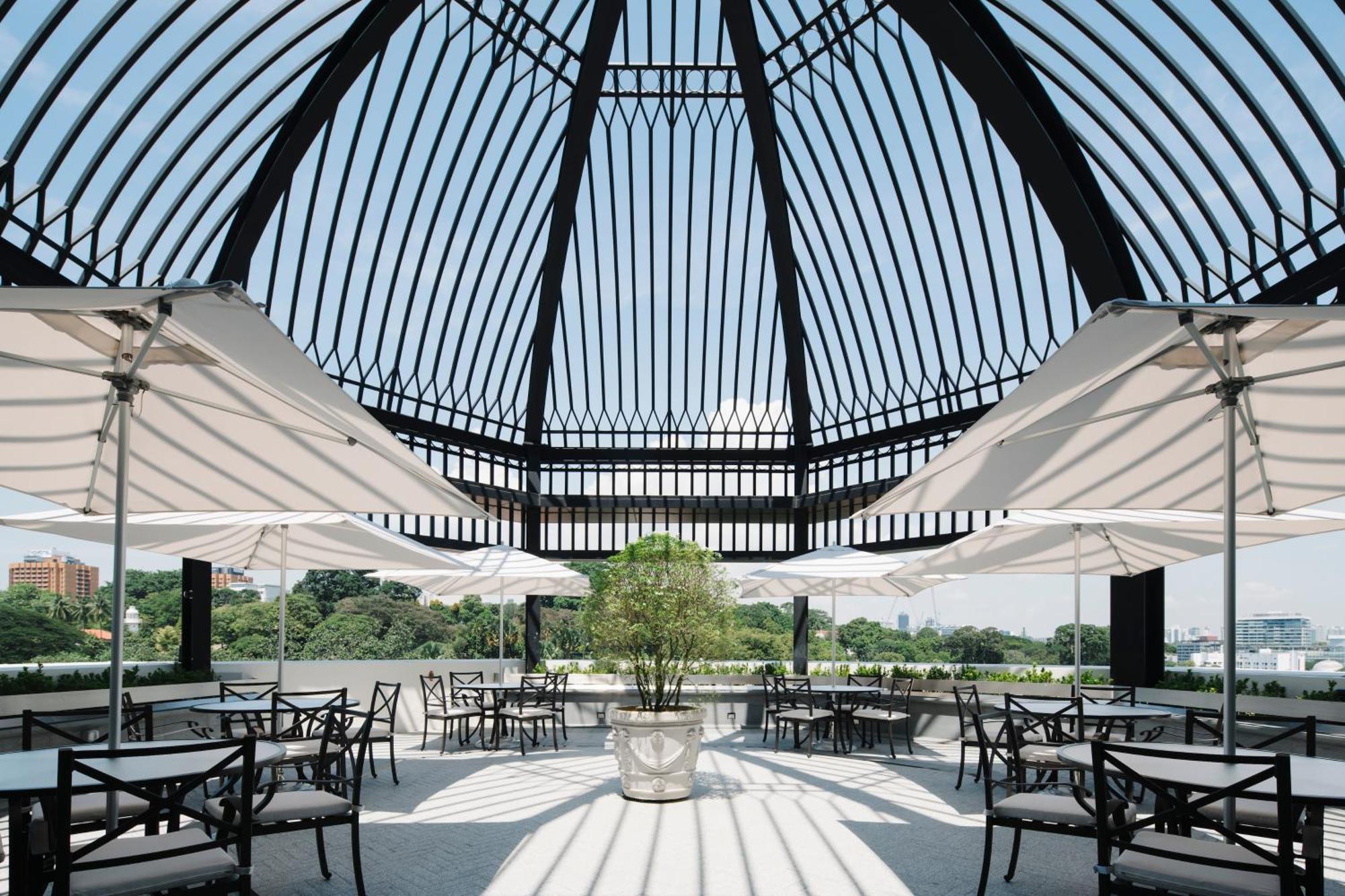Grand Park City Hall Singapore Exterior photo The rooftop terrace